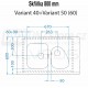 Nerezový dřez Alveus Variant 40