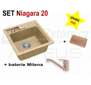 SET Alveus Niagara 20 + Milena + deska