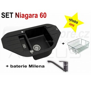 SET Alveus Niagara 60 + Milena + deska