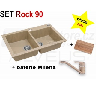 SET Alveus Rock 90 + Milena + deska