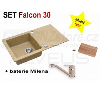 SET Alveus Falcon 30 + Milena + deska