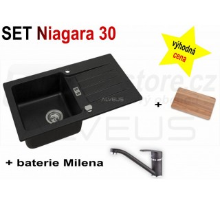 SET Alveus Niagara 30 + Milena + deska