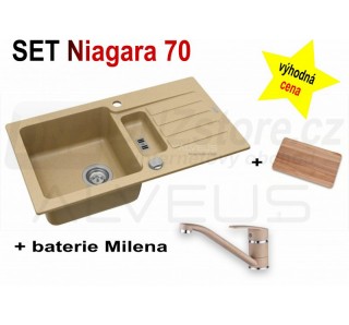 SET Alveus Niagara 70 + Milena + deska