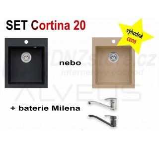 SET Alveus Cortina 20 + Milena + čistič