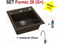 SET granital (G+) dřez Alveus Formic 20 + BATERIE různé druhy + DÁREK zdarma