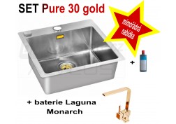 SET nerezový dřez Alveus Pure 30 + Laguna Monarch + DÁREK zdarma