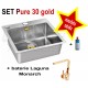 SET nerezový dřez Alveus Pure 30 + Laguna Monarch + DÁREK zdarma