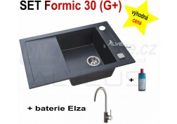 SET granital (G+) dřez Alveus Formic 30 + BATERIE různé druhy