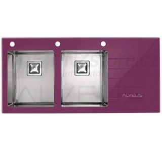 Alveus Crystalix 30 fialová