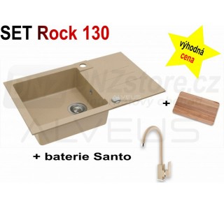 SET Alveus Rock 130 + Santo/Lucy + deska