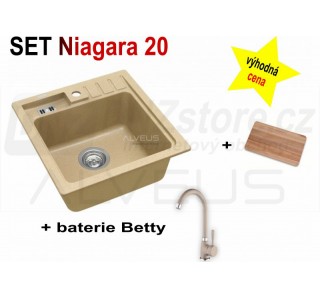 SET Alveus Niagara 20 + Betty + deska