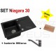 SET granitový dřez Alveus Niagara 30 + BATERIE různé druhy