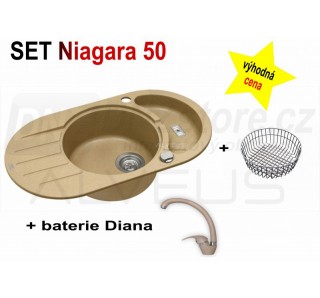 SET Alveus Niagara 50 + Diana + deska