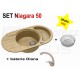 SET granitový dřez Alveus Niagara 50 + BATERIE různé druhy