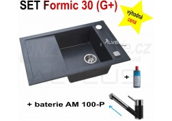SET granital (G+) dřez Alveus Formic 30 + BATERIE různé druhy