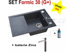 SET granital (G+) dřez Alveus Formic 30 + BATERIE různé druhy