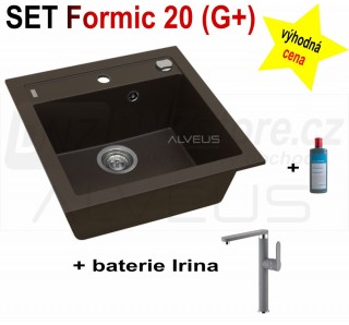 SET Alveus Formic 20 + Irina + čistič