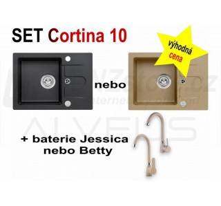 SET Alveus Cortina 10 + Jessica + čistič
