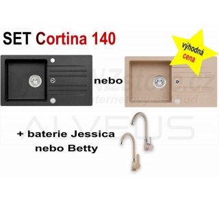 SET Alveus Cortina 140 + Betty + čistič