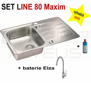 SET Alveus Line Maxim 80 + Elza + čistič