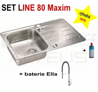 SET Alveus Line Maxim 80 + Ella + čistič