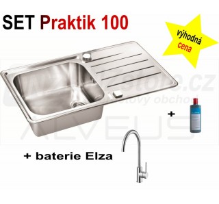 SET Alveus Praktik 100 + Elza + čistič
