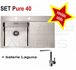 SET Alveus Pure 40 + Laguna + čistič