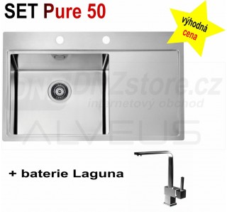 SET Alveus Pure 50 + Laguna + čistič