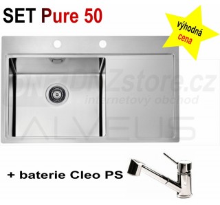 SET Alveus Pure 50 + Cleo-PS + čistič