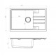 Alveus Touch 130 bílá